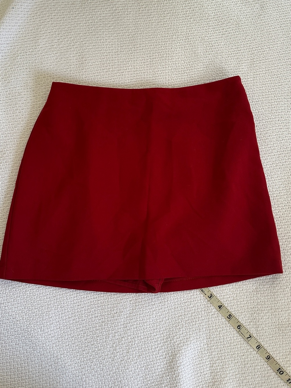 Abercrombie & Fitch scarlet mini skirt